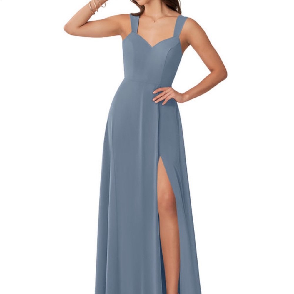 Azazie Julie twilight bridesmaid dress